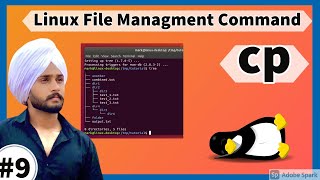 CP Command In Hindi | #cp | Linux File Management  Commands Class #9