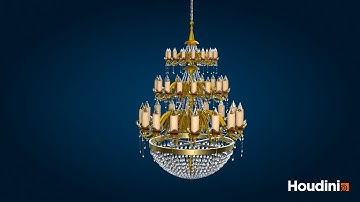 Chandelier Houdini Demo