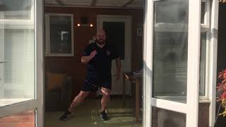 Leicester Tigers FitFans | Exercise: Squat - Lateral slide