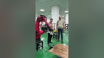 robot #WeldingRobot #robot #robotfactory#Programming-free spraying robot#Six-axis robot