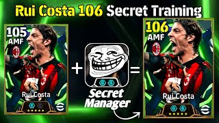 Rui Costa 106 Rated Training Efootball 2026 How To Train 106 Rui Costa 106 Efootball 2026
