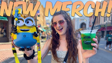 NEW Minions Popcorn Bucket & GREEN DRINKS at Universal Studios Orlando!
