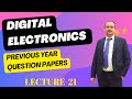 Lecture 21: BCA 1st & 2nd Sem Digital Electronics Previous Year Questions | Important Theory Exam