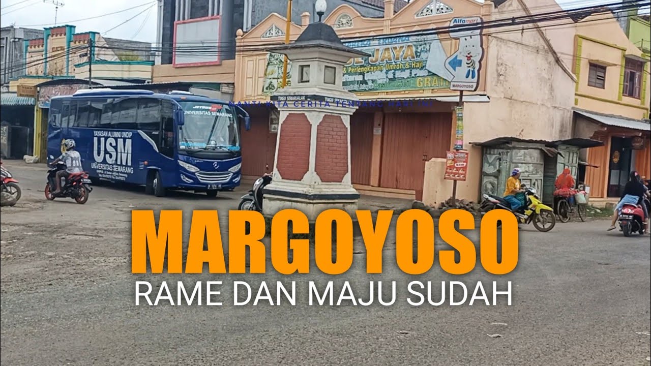 JALAN SORE DI MARGOYOSO PATI JAWATENGAH Ternyata Ramai sudah