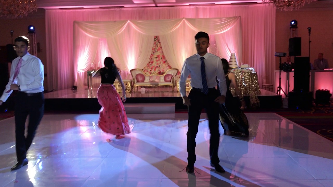 Indian Wedding Reception dance 2017