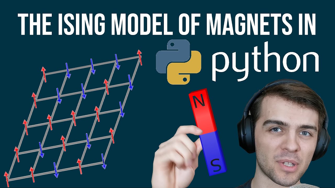 The Ising Model in Python Statistical Mechanics and Permanent Magnets