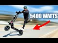 This 50 mph electric scooter rips  kaabo wolf warrior 11 pro  review