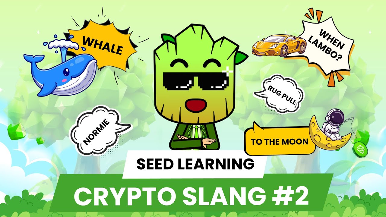 CRYPTO SLANG SECRETS: ‘TO THE MOON,’ ‘WHALE,’ AND HOW TO SPEAK LIKE A PRO! | SEED Learning #21