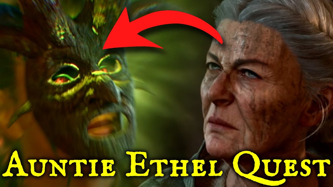 Baldurs Gate 3 Auntie Ethel Questline Correct Way On How To Use The auntie-snicks-on-twitter-what-the-fuck-does-that-even-mean