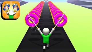 Twin Blade Slicer 🏃🔪💥 All Levels 50-51 Gameplay (iOS,Android) screenshot 5