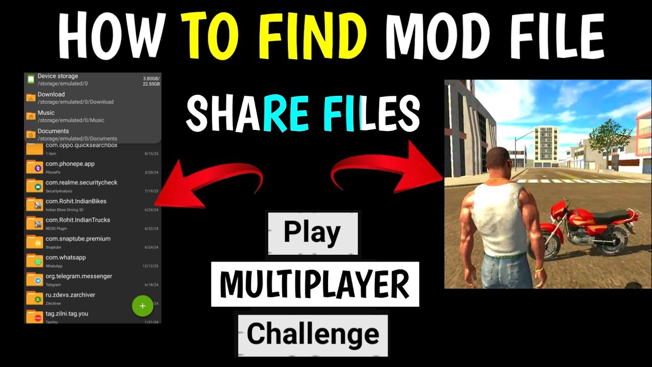 How To Find Mod Files In Indian Bike Driving 3d | Share Game Mods Files ...