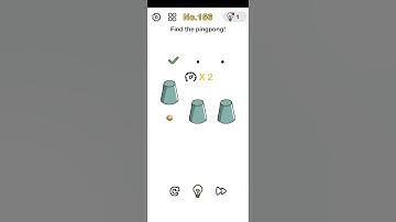 Brain out (level-156)....Find the ping-pong....