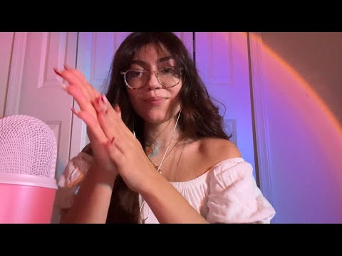 ASMR Fast Hand Sounds & Movements 👋🏻💞✨
