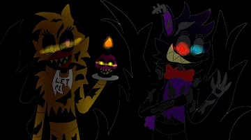 -SpeedPaint- Nightmare Bonnie Y Chica