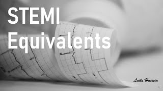 STEMI equivalent by Laila