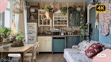 Maximize Every Inch: Bohemian Grandmacore Upcycling Hacks to Make Your Small Space Feel Grand!