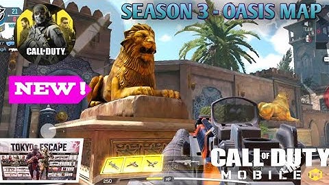 New OASIS MAP Call Of Duty Mobile Season 3 | Cod Mobile new Oasis Map Gameplay | CODM