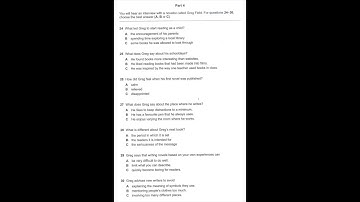 Listening B2, FCE Practice Plus 2 2015, Test 4, Part 4