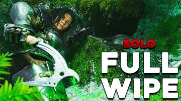 Solo ARK But I Take An Unraidable Tree Rathole!