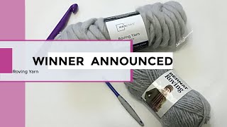 Roving Yarn Giveaway Winner