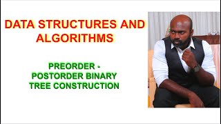 Preorder postorder binary tree construction | DSA for beginners in Tamil |