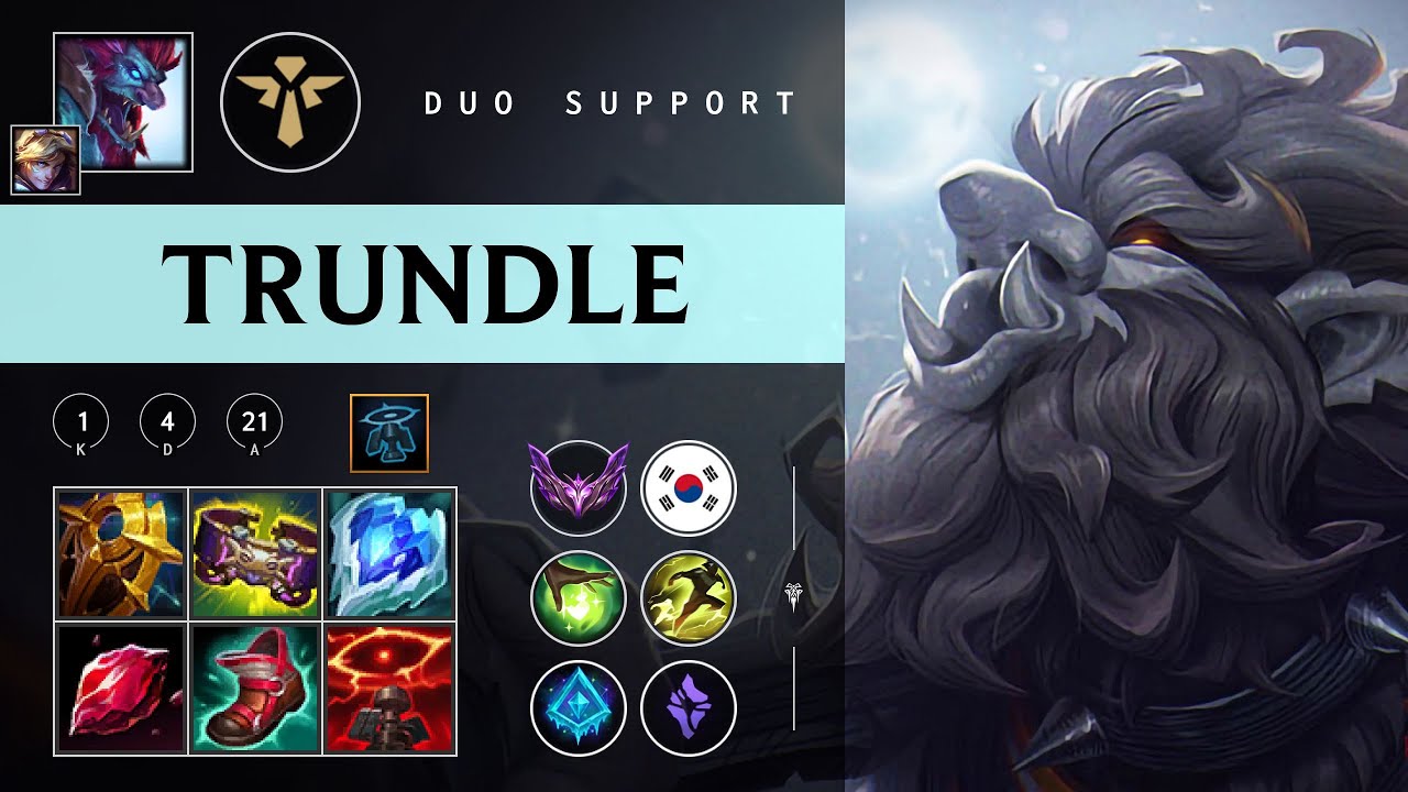 Trundle Support vs Alistar - KR Master Patch 26.01