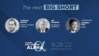 Carson Block and Jim Chanos at CNBC's Delivering Alpha