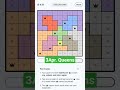 LinkedIn 3 Apr. Queens solve #games #game #puzzle #gaming #puzzlegame #gameplay #linkedin #braintest