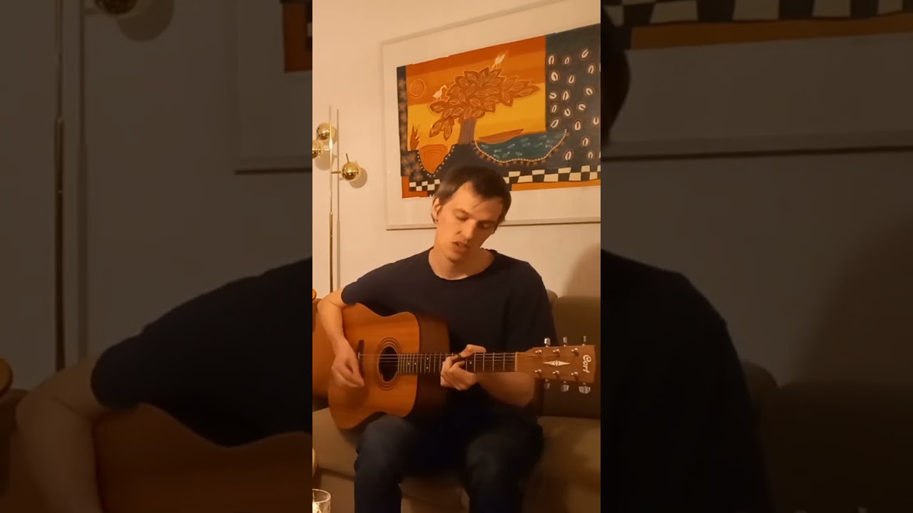 Playing my original song with a friend! Watch the whole video now!