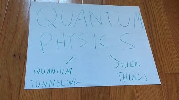 Breakthrough Junior Challenge 2017 - Quantum Tunneling