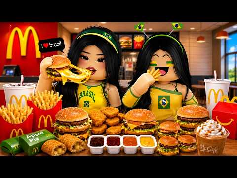 EATING MCDONALD'S! ROBLOX MUKBANG ASMR!🤤 🍟