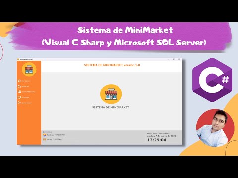 📌Como Descargar y Configurar el Sistema MiniMarket (C# y SQL Server)