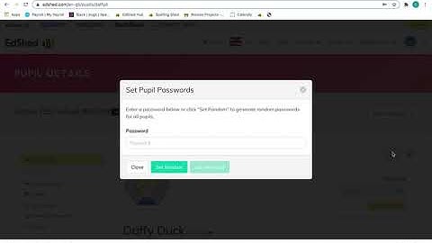 How to reset pupil passwords - Spelling Shed MathShed QuizShed