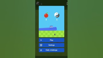 What is the Hardest Gamemode in Google Snake?  #googlesnake #gaming #googlesnakegame
