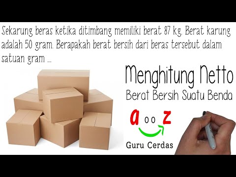 Video: Cara Menentukan Berat Bersih Net