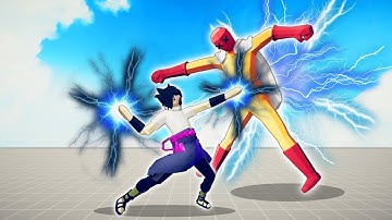 AMATERASU FLAME + CHIDORI OF SASUKE VS EVERY UNIT | TABS - Totally Accurate Battle Simulator