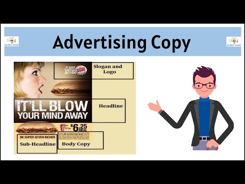 वीडियो: एक विज्ञापन में कॉपी क्या है?