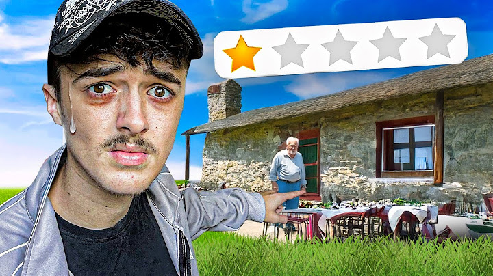 J'ai Testé le PIRE Restaurant Noté 1 ÉTOILE...