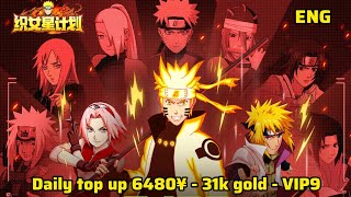 New AFK Ninja Take Private Server - Daily top up 6480¥ - 31K Gold - VIP9 ( X7Game) screenshot 5