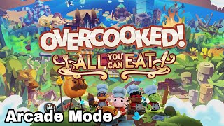 Overcooked! All You Can Eat (Arcade Mode) - PS4 Gameplay