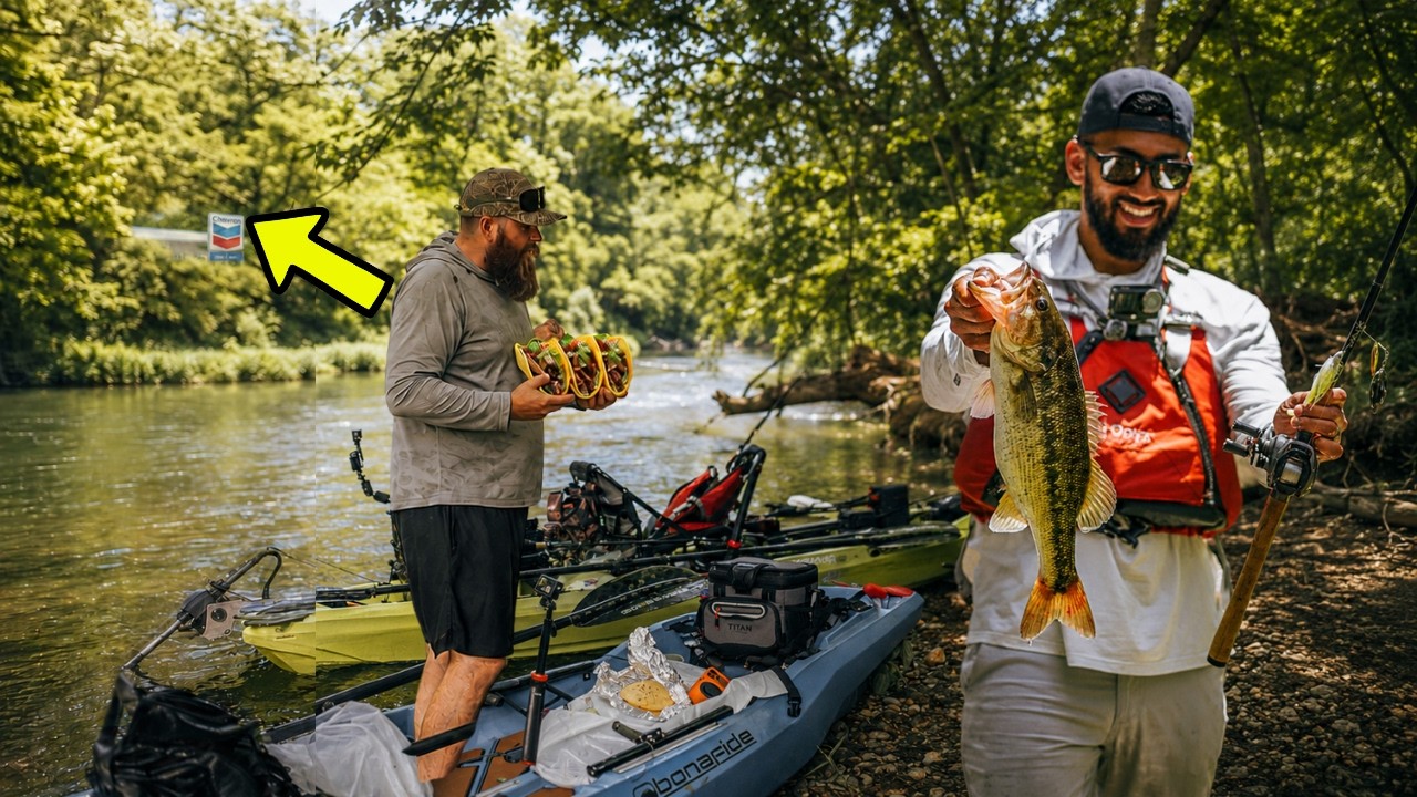 This Georgia River Adventure Started at a Gas Station! (Bass Fishing)
