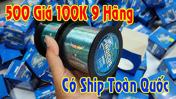Dây Cước 500m Hàng Chính Hãng Giá Chỉ Có 100K Có Ship Toàn Quốc #docaulerang
