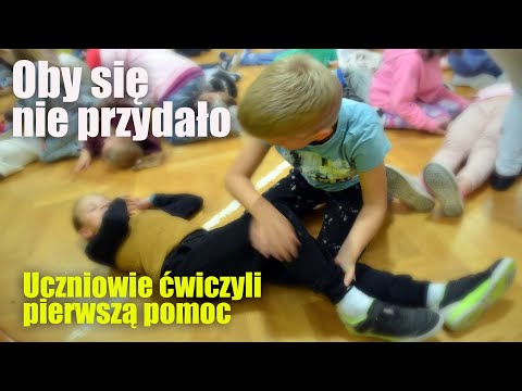 Czy dziecko umiałoby udzielić komuś PIERWSZEJ POMOCY? Tydzień dla Zdrowia #szkoła #uczniowie #rko