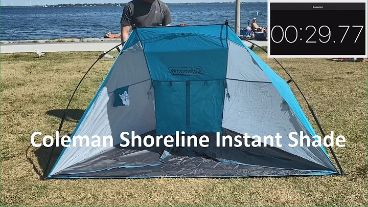 Best Beach Tent (30 second setup!) - Coleman Shore...