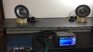 售 SOUNDSTREAR REFENCE300 兩聲道擴大機。（ALPINE SPR-17LS 6.5吋喇叭和 ALPINE IVA W502E 主機）