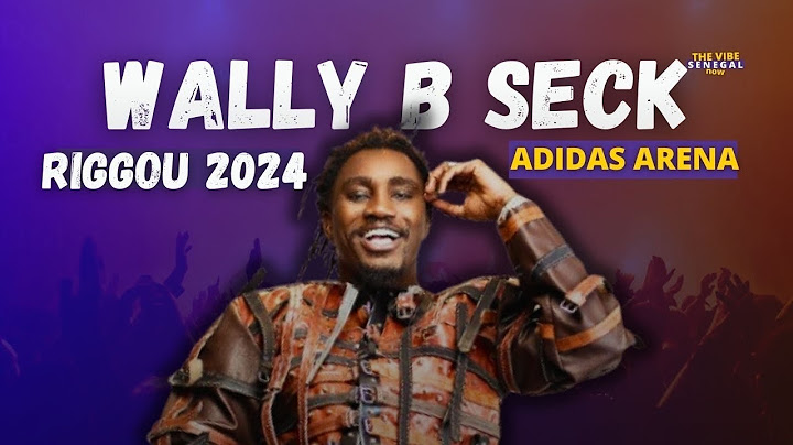 WALLY B SECK -  RIGOU RIGOU | LIVE ADIDAS ARENA PARIS 2024
