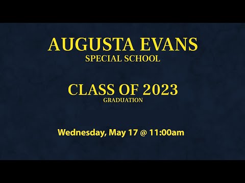 Augusta Evans School Graduation 2023