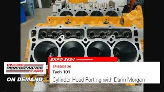 Super Stock Hemi Cylinder Head Porting with Darin Morgan (Expo 2024 - Episode 20)