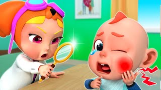 Little Doctor Check Up Song   Boo Boo Song   Bedtime Song | Rosoo Candy