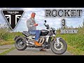 Triumph Rocket 3 Review. Is the worlds highest torque motorcycle for you? Cruiser or sports bike?